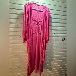 Zara Vibrant Pink Women's Robe